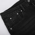 thumbnail image 5 of Men's Double Knee Carpenter Jeans Relaxed Fit Straight Leg Work Pants Durable Denim High Waisted Baggy Cargo Jeans, 5 of 6