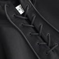 thumbnail image 5 of Handshe Men's Casual Solid Color Drawstring Hooded Long - Sleeve Jacket, 5 of 5