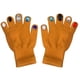 thumbnail image 1 of Guantes de Invierno Tejidos, Adornos de Cristal de Colores Variados, Mitones de Ganchillo de Dedo Completo con Buena Elasticidad para Niñas, Niños, Mujeres, 1 of 7