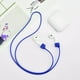 thumbnail image 1 of Audífonos Correa para para AirPods 1 2 3 Pro Anti Lost Silicone Rope Holder (Azul) Tmvgtek Para estrenar, 1 of 8