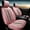 Pink, variant on Tuqiang Seat covers for the front of the car. for Acura for TL 2004-2014 2 Seats Airbag Compatible Leather Waterproof Front Rear Cushion Protector with Pollow and Headrest Black and White