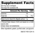 thumbnail image 3 of Source Naturals Black Cumin Seed Oil for Respiratory Support 120 Softgels, 3 of 8