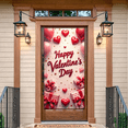 thumbnail image 3 of LUUFILx Valentine's Day Backdrop Romantic Party Supplies Banner Gifts Decorations Photography Props Background Celebration Decors Valentine's Decoration, 3 of 7