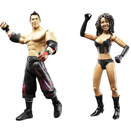 WWE Adrenaline Series 29 The Miz & Layla (2008) Jakks Pacific Figure Set