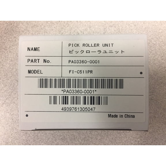 PICK ROLLER FIC511PR PA03360-0001 FOR FUJITSU SCANSNAP FI-5110EOX 5110C SCANNERS