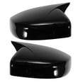 thumbnail image 1 of Reemplazo de tapa de espejo lateral izquierdo y derecho ABS de 1 par negro brillante para Nissan Sentra 2013-2019, 1 of 7