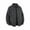 Black Jacket for Men, variant on Men's Collared Jacket Fabric Full-Zip Detail Stylish Comfortable Outerwear for Daily & Casual Black M