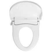 Brondell Swash DR802 Advanced Bidet Toilet Seat with Remote Control, Round White