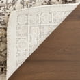 thumbnail image 3 of nuLOOM Devika Vintage Traditional Medallion Area Rug, 4' x 6', Light Grey, 3 of 9