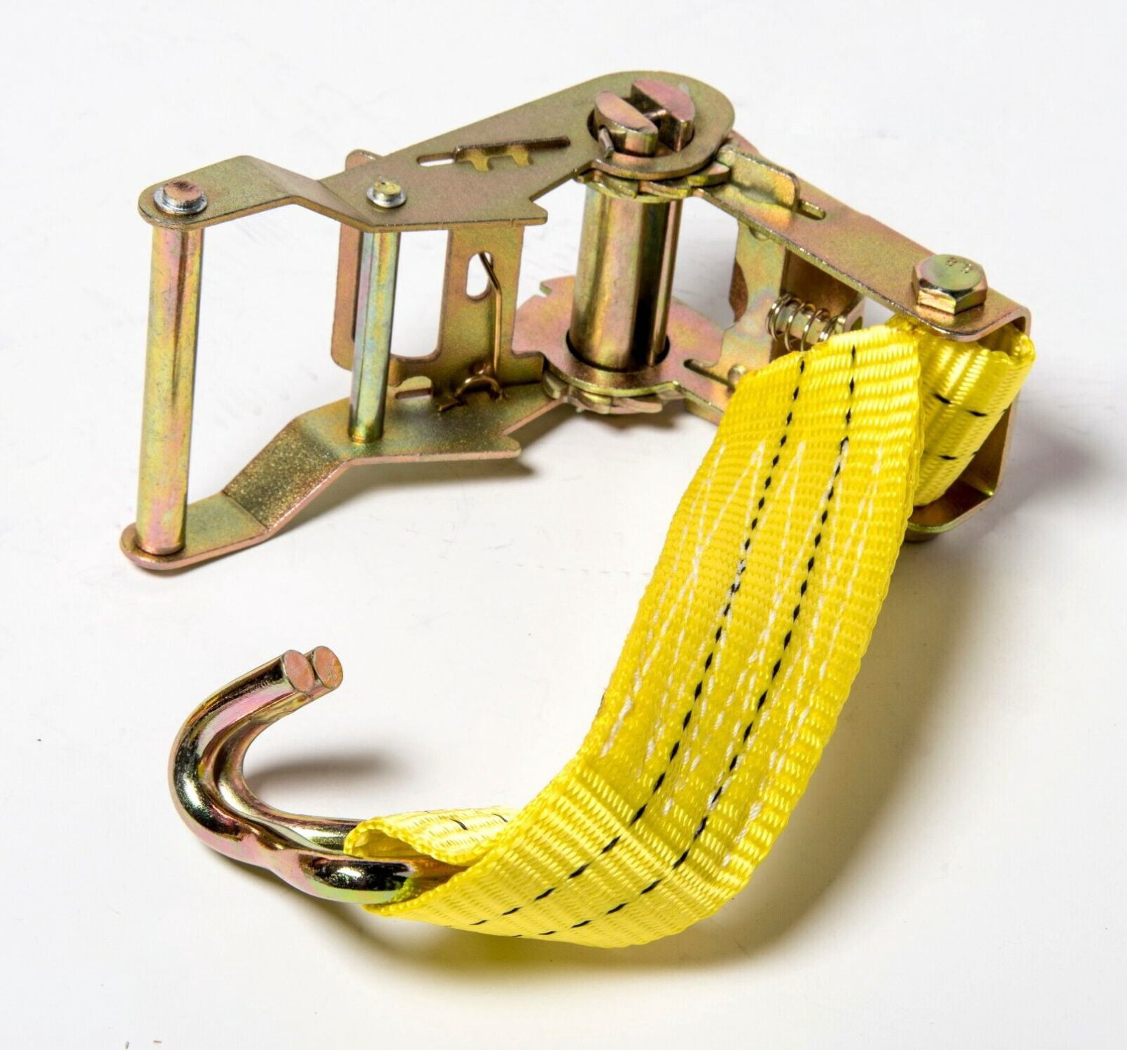 8x 1.5"x15' 4000lb Ratchet Strap J Hook Heavy Duty Tie Down Cargo ATV UTV 1.5x15