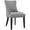 Light Gray, variant on Modway Marquis Fabric Dining Chair in Beige