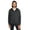 Black Heather, variant on Unisex Triblend French Terry Full-Zip - BLACK HEATHER - XS