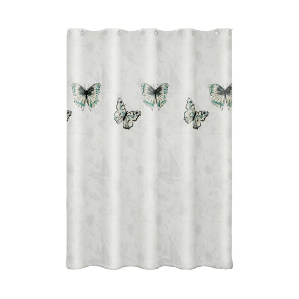 Cortinas de Ducha para Baño Cortina de Ducha Impermeable Y a Prueba de Moho Cortina de Partición Opaca de Baño Opaca de Transmisión de Luz Cortina de Ducha Impermeable