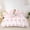 Pink B, variant on Erosebridal Princess Bow Letter Twin Bedding for Kid, Monogrammed M Duvet Cover Set, Pink, 2-Piece, 1 Duvet Cover and 1 Pillowcase (No Comforter)