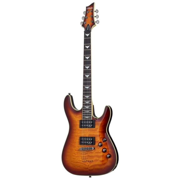 Schecter Omen Extreme-6 Series Electric Guitar w/Quilted Maple Top - Vintage Sunburst