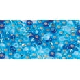 thumbnail image 2 of Glass Bead Tube 24G-6/0 Aqua Mix, 2 of 2