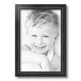thumbnail image 2 of ArtToFrames 10x15 CM / 3.94x5.91 INCH Black Picture Frame, This 1.25 Inch  Wood Poster Frame is Black (CMWOM-4083), 2 of 8