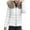 White, variant on Women Fashion Korean Loose Coats Women Jacket Women Warm Parkas Jackets Women Clothes Winter Casual Coat White M