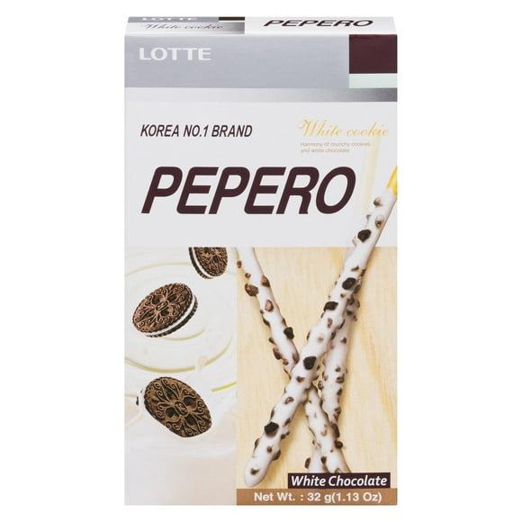 White Cookie Biscuit Sticks (Pepero), 32g