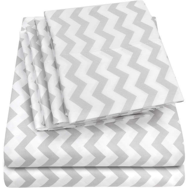 Piece Thread Count Egyptian Quality Deep Pocket Bed Sheet Set Pillow Cases Queen
