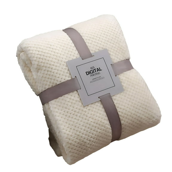 AUQ Waterproof Blanket for Bed,Intimacy Oversized King Blanket,Cooling Blankets,Solid Color Blanket,Small Blanket,Soft Cover Blanket for Children 50X70CM