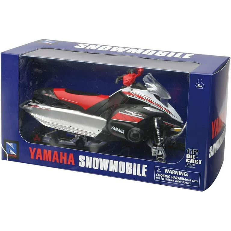 New Ray Yamaha FX Nytro Toy Snowmobile 1:12 Scale, Red/White New Ray Yamaha FX Nytro Toy Snowmobile 1:12 Scale, Red/White