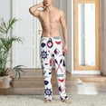 thumbnail image 2 of Honiee Sailing Marine Travel for men - a sleek fusion of Straight Pajama Pants, versatile Lounge Pants, and cozy Sleepwear, all rolled into one-Medium, 2 of 6