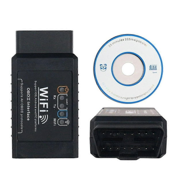 ELM327 OBD2 WiFi Escáner Automotriz para Android iOS Diagnóstico