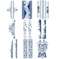 thumbnail image 1 of Kit Pegatinas Tatuaje Temporal Juego Jugo Hierbas 9 Piezas Impermeables, 1 of 9
