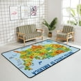 thumbnail image 4 of Crawling Indoor Carpet Play Mat United States of America for Living Room Bedroom Educational Nursery Floor Mat Area Rugs 72x48inch Carpet Runner, 4 of 6