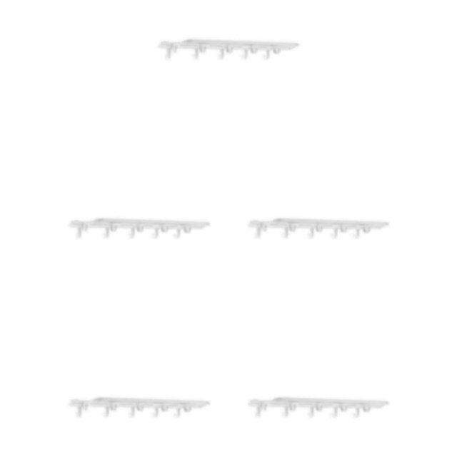 Wosthever Estante de almacenamiento Gancho colgante Soporte de pared Mano de obra fina Tamaño compacto Sin pinchazos Accesorios para el hogar Type2