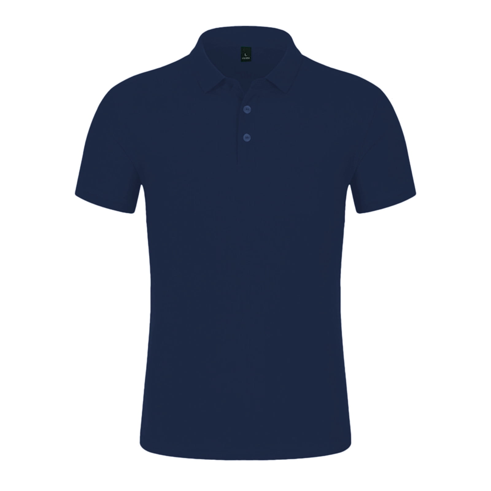 playeras tipo polo azul marino