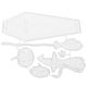 thumbnail image 2 of Troquel de corte en relieve, molde de acero al carbono Diy, herramienta para hacer manualidades en relieve para Halloween, 2 of 6