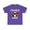 Purple, variant on Levmjia Womens Tops Short Sleeve Casual Loose Fit World Cup Round Neck Pullover Summer Printed Blouse Comfortable Shirt Daily Wear