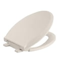 thumbnail image 4 of AOILE Round Toilet Seat with Soft Close, Easy Installation, Durable Design, Fits Most Toilets, Classic Finish, 4 of 5