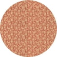 thumbnail image 1 of Ahgly Company Tapis d'Intérieur Ronds Lavables à la Machine, Style Transitionnel, Brun Sable Brun, 8 Pieds Rond, 1 of 7
