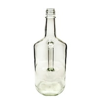 Home Brew Ohio 1.75 Liter Classic Handled Flint Liquor Bottle (no lid)