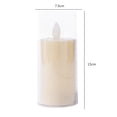 thumbnail image 2 of Lámpara Velas sin llama parpadeantes Tealight LED con pilas para el banquete de boda JShteea Para estrenar, 2 of 8