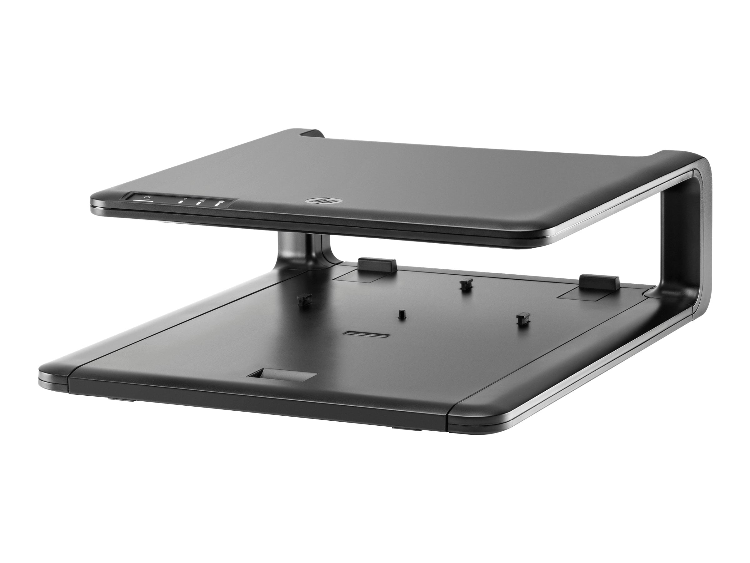 HP LCD Monitor Stand Monitor stand with port replicator shelf for