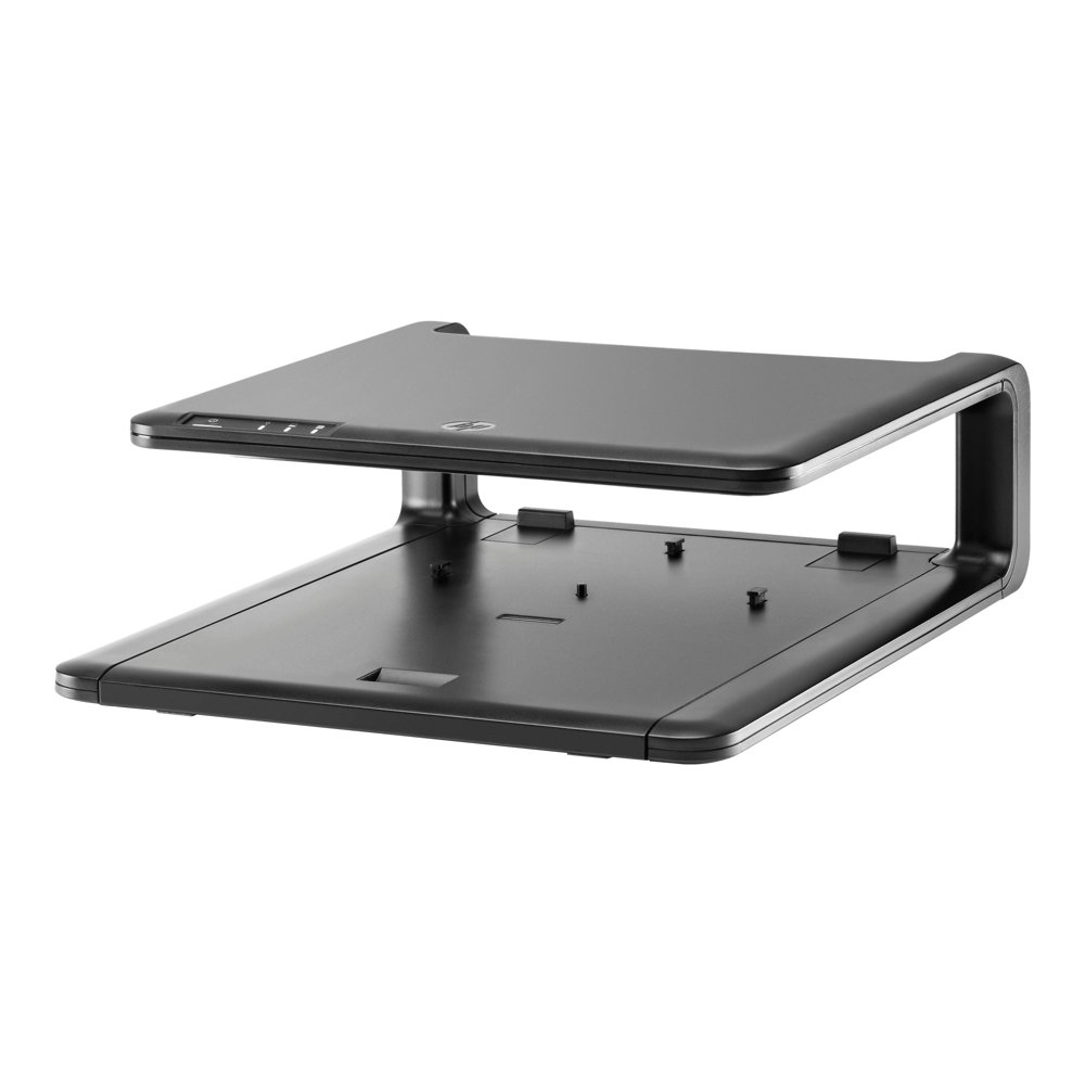 HP LCD Monitor Stand Monitor stand with port replicator shelf for