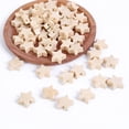 thumbnail image 2 of Espaciador de cuentas de joyería suelta de madera en blanco en forma de, 2 of 9