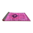 thumbnail image 2 of Ahgly Company Indoor Square Persian Purple Traditional Area Rugs, 6' Square, 2 of 4