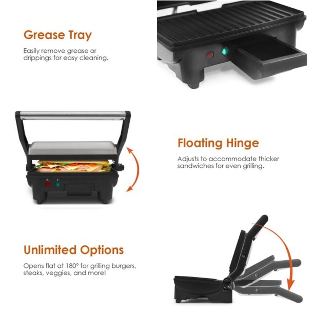 elite panini press grill