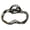 Black-S, variant on Unique Shaped Metal Hair Strong Grip For Sports Activity Unisex Hair Styling Essential