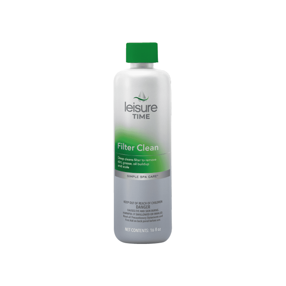Leisure Time LZ-O-12 Filter Clean Cartridge Cleaner for Spas and Hot Tubs, 12-Pack, 1-Quart