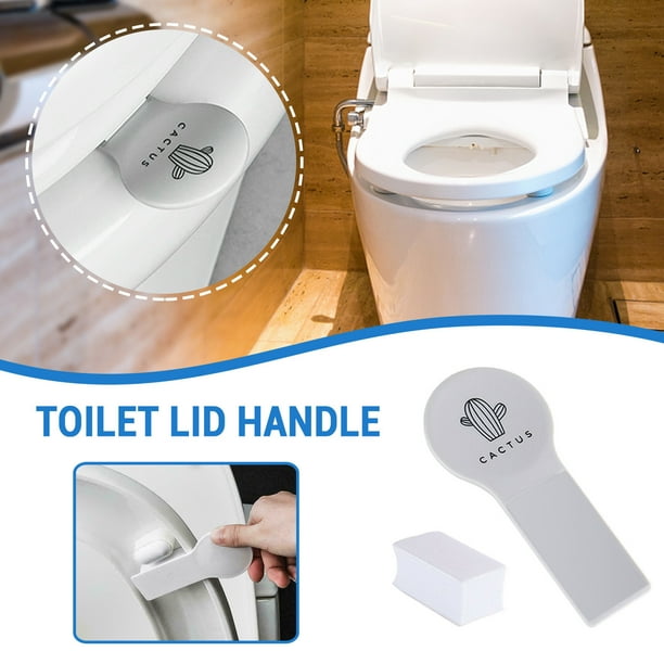 SuoKom Toilet Seat Cover Lifter Lid Bowl Seat Lift Handle Bathroom Soft