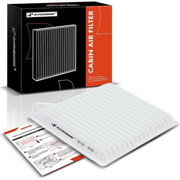 A-Premium Cabin Air Filter Compatible with Dodge Attitude 2015-2018 & Mitsubishi Mirage 2014-2022, Mirage G4 2017-2022, L3 1.2L, Replace# 7850A002