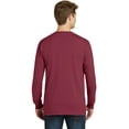 thumbnail image 2 of port & company men's long sleeves pocket t-shirt, 2 of 2