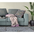 thumbnail image 4 of Amrita Sen Designs  26 x 26 in. Pond Peacock Broadcloth Indoor & Outdoor Zippered Pillow - Multi Color, 4 of 5