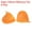 Orange, variant on Unique Bargains 4pack Silicone Pot Holders Heat Resistant Silicone Mini Oven Mitts Pinch Pot Holders Finger Protector Black